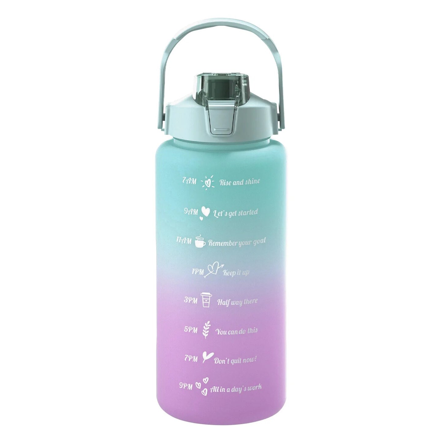 Botella De Agua Motivacional 3 en 1